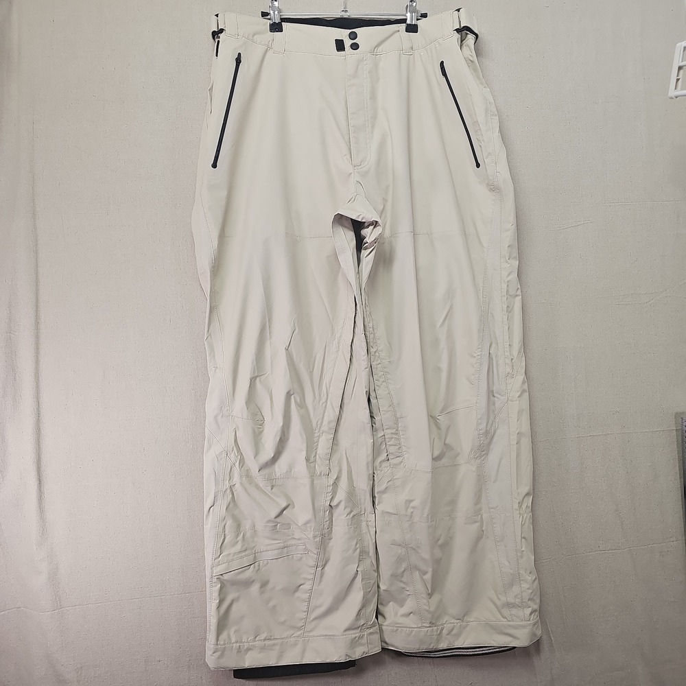 Obermeyer Fusion Quark Series Ski Snowboard Pants Men's XL White Nylon 65247